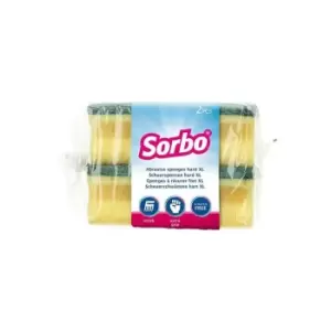 Image of Sorbo Pack of 2 XL Hard Scouring Sponge