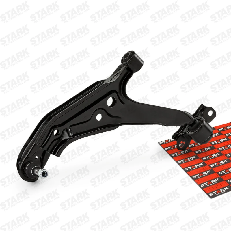 Image of STARK SKCA-0050192 Suspension arm Control Arm, Sheet Steel, Front Axle Left, with rubber mount Sheet Steel Track Control Arm (273)