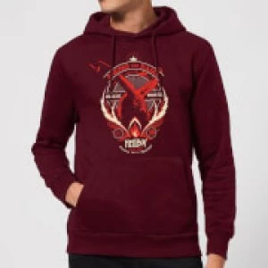 image of Hellboy Anung Un Rama Hoodie - Burgundy - L