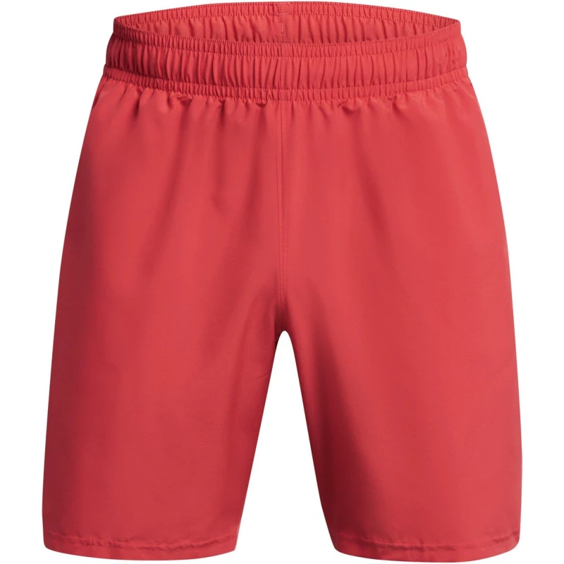 Image of Under Armour Woven Graphic Shorts Mens Red/Black male S