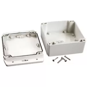 image of Hammond 1555N2F42Gy Box, Pc, Flanged Lid, Ip66