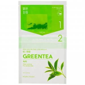 image of Holika Holika Instantly Brewing Tea Bag Mask - Green Tea