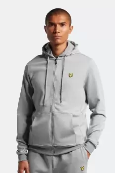 image of Full Zip Fly Fleece Hoodie