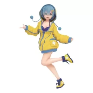 Image of Re:Zero Precious PVC Statue Rem Fluffy Hoodie Ver. Renewal 23cm