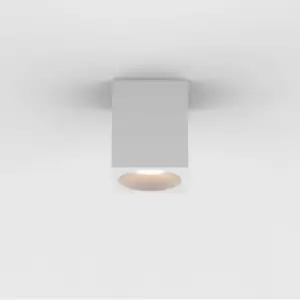 image of Superceded - Kos Outdoor Square Surface Mounted LED Downlight Textured White IP65