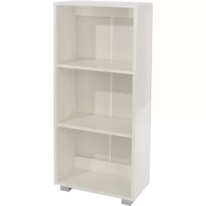 image of low narrow bookcase