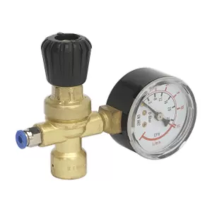 Image of Genuine SEALEY REG/MMG MIG Gas Regulator Disposable Cylinder 1 Gauge