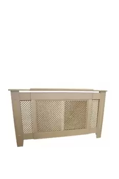 image of Adjustable Radiator Cover MDF Unfinished 1400mm - 1920mm