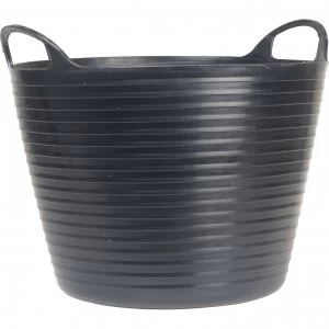 image of Faithfull Flex Tub Heavy Duty Flexible Bucket 42l Black