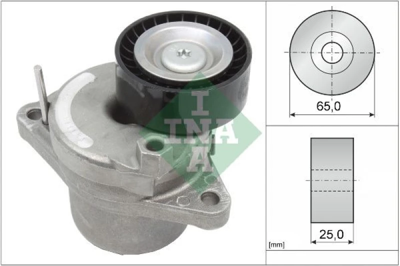Image of Tensioner Lever, v-ribbed belt INA 534 0658 10