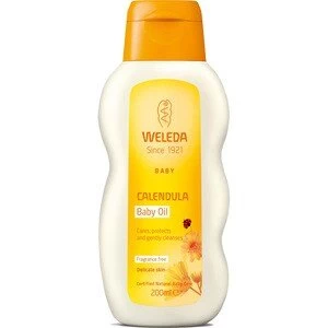 image of Weleda Baby Calendula Baby Oil 200ml