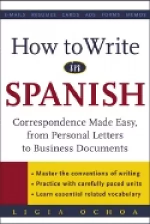 Image of how to write in spanish correspondence made easy from personal letters to b