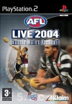 image of AFL Live 2004 PS2 Game