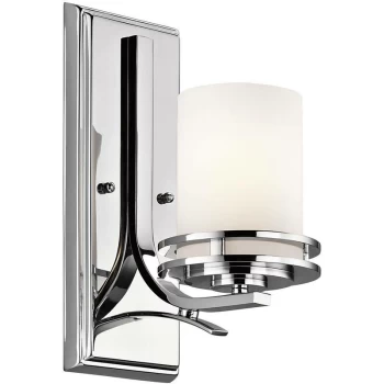 image of Elstead - Hendrik - 1 Light Bathroom Wall Light Polished Chrome IP44, G9