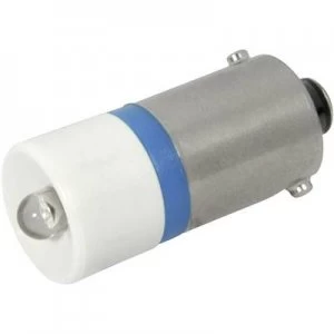 Image of LED bulb BA9s Blue 12 Vdc 12 V AC 720 mcd CML