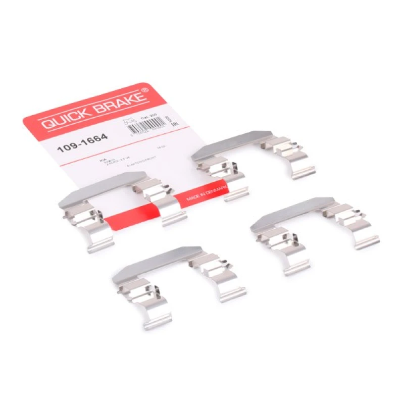 Image of QUICK BRAKE Brake pad fitting kit QUICK BRAKE 109-1664