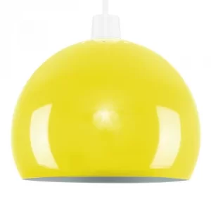Image of Mini Arco Yellow Pendant Shade