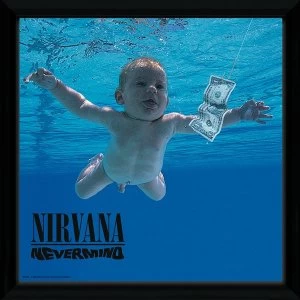 Image of Nirvana Nevermind Framed Album Print