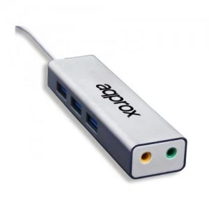 image of Approx APPUSB51HUB audio card 5.1 channels USB