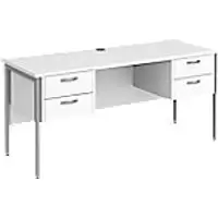 Image of Dams International Desk MH616P22SWH 1,600 x 600 x 725 mm