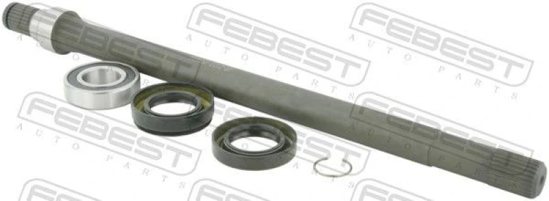 Image of FEBEST 2212-SP Drive shaft Front Axle Left Drive Shaft (13)
