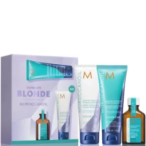 image of Moroccanoil Ultimate Blonde Set