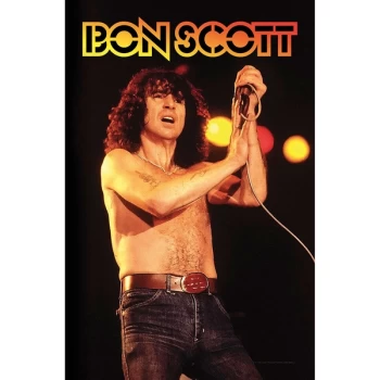Image of Bon Scott - Bon Scott Textile Poster
