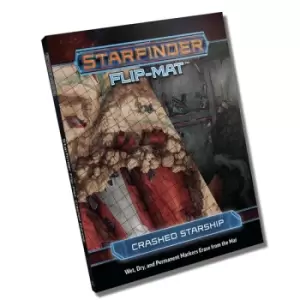 image of Starfinder Flip Mat Crashed Starship