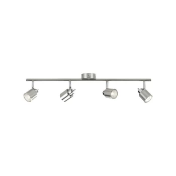 image of Adjustable ceiling light PHILIPS - 4 spots - GU10 - metal - 93503