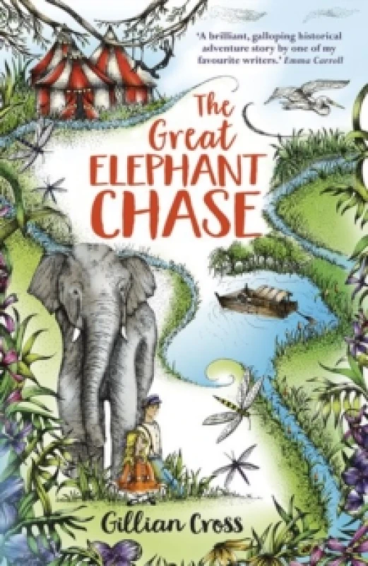 Image of Gillian Cross The Great Elephant Chase Book Multi unisex