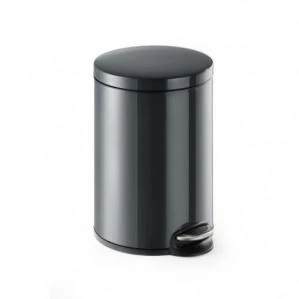 Image of Durable Pedal Bin Metal Round 20 Pack of 1