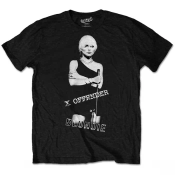 Image of Blondie - X Offender Unisex Large T-Shirt - Black