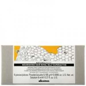 Image of Davines Natural Tech Nourishing Hair Royal Jelly Superactive 6 x 8ml
