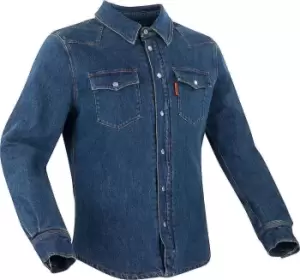 Segura Terence Motorcycle Shirt, blue, Size L, blue, Size L