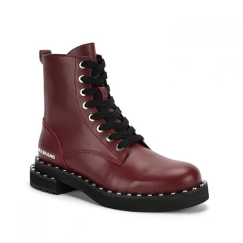 Image of Calvin Klein Jeans Boots - Beet Red