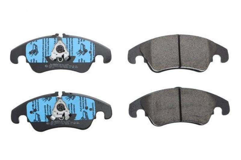 Image of AISIN BPVW-1038 Brake pad set Premium ADVICS by AISIN prepared for wear warning indicator Brake Pad Set,disc brake (402)