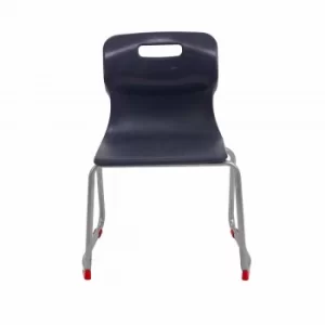 image of TC Office Titan Skid Base Chair Size 4, Charcoal