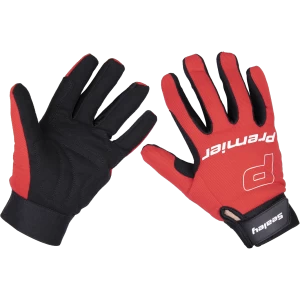 Image of Sealey Premier Mechanics Padded Gloves Red L