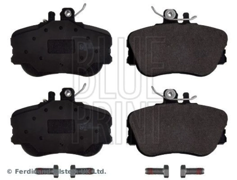 Image of Blue PRINT Brake pad set Blue PRINT ADU174244