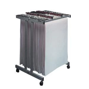 Image of Vistaplan A0 Plan Hanger Trolley Carrier Grey Hangers not included TA0