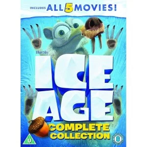 Image of Ice Age 1-5 plus a Mammoth Christmas Box Set DVD