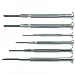 image of C.K. Electrical & precision engineering Screwdriver set 6 Piece Slot, Phillips