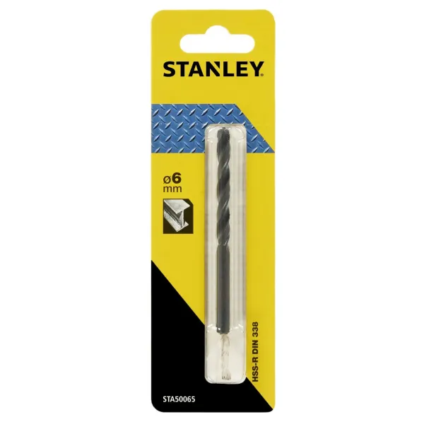 image of Stanley Metal Drill Bit 6mm -STA50065-QZ