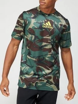 Image of adidas GT1 T-Shirt - Camo Size M Men