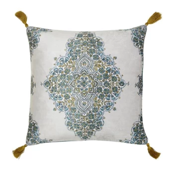 image of Sanderson Andhara Cushion - TEAL