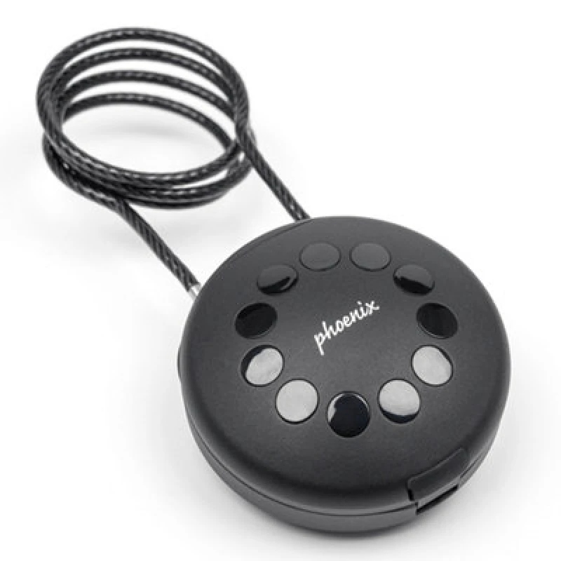 Image of Phoenix Palm Smart Key Safe and Security Cable Black KS0212EC