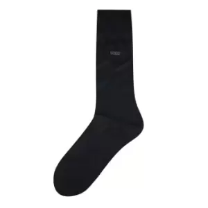 Image of Boss George Plain Socks - Black