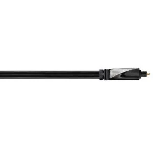 Image of Avinity Audio Optical Fibre cable ODT plug (Toslink), polished, 1m Silver/Black