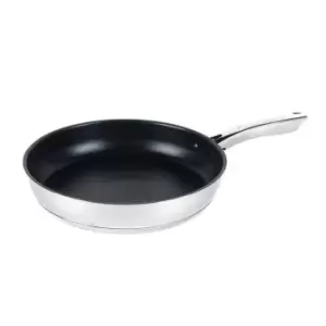 Image of Russell Hobbs Russel Stainless Steel Frying Pan - 28cm - Optimum
