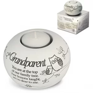 Image of Said with sentiment 7321 Grandparent Tea Light Holder
